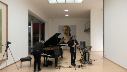 Klangperformance des Duos Ziegler Steffens